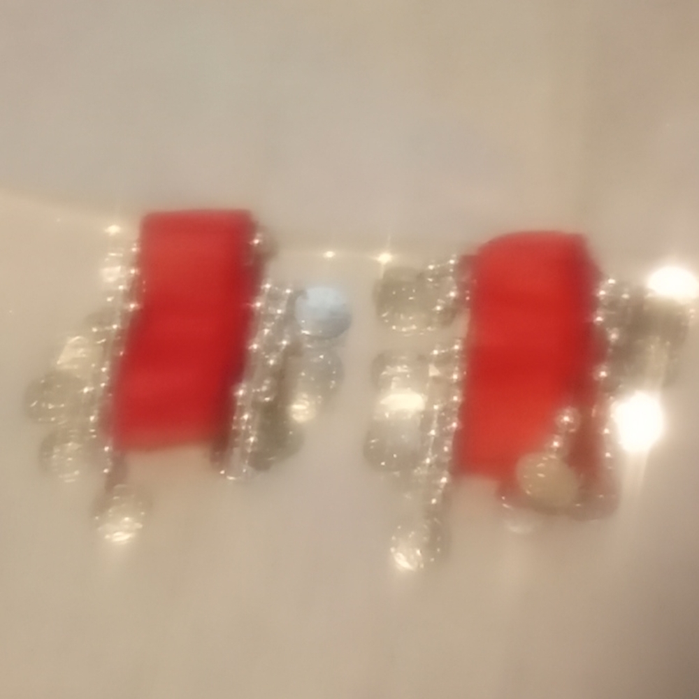 2 piece Belly Dance style coin wrist cuffs